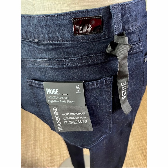 Anthropologie Paige Hoxton Ankle Skinny Jeans Size 32P - Picture 7 of 15